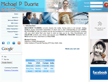 Tablet Screenshot of michaelpduarte.com